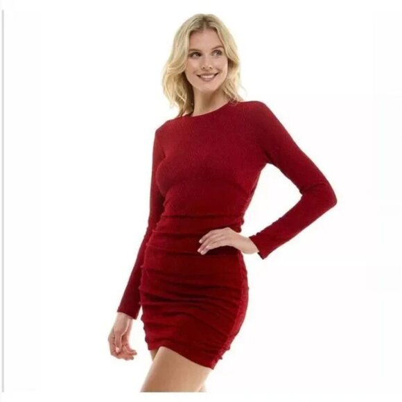 Metallic Bodycon Dress - Picture 1 of 9